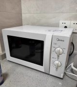 美的微波炉家用小型迷你213B，几乎全新，政府补贴购买的正品