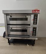 出售三麦两层四盘电烤箱，带一层蒸汽石板